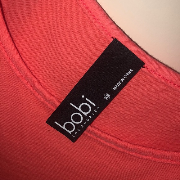 bobi Cropped Tie Front Cami - Picture 2 of 2